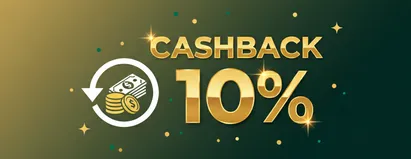 Cashback 10%